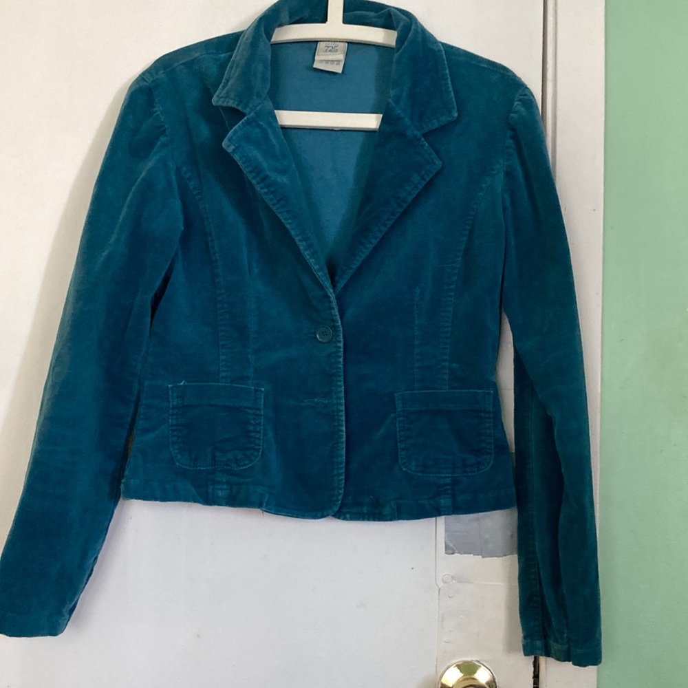 Velvet dress jacket